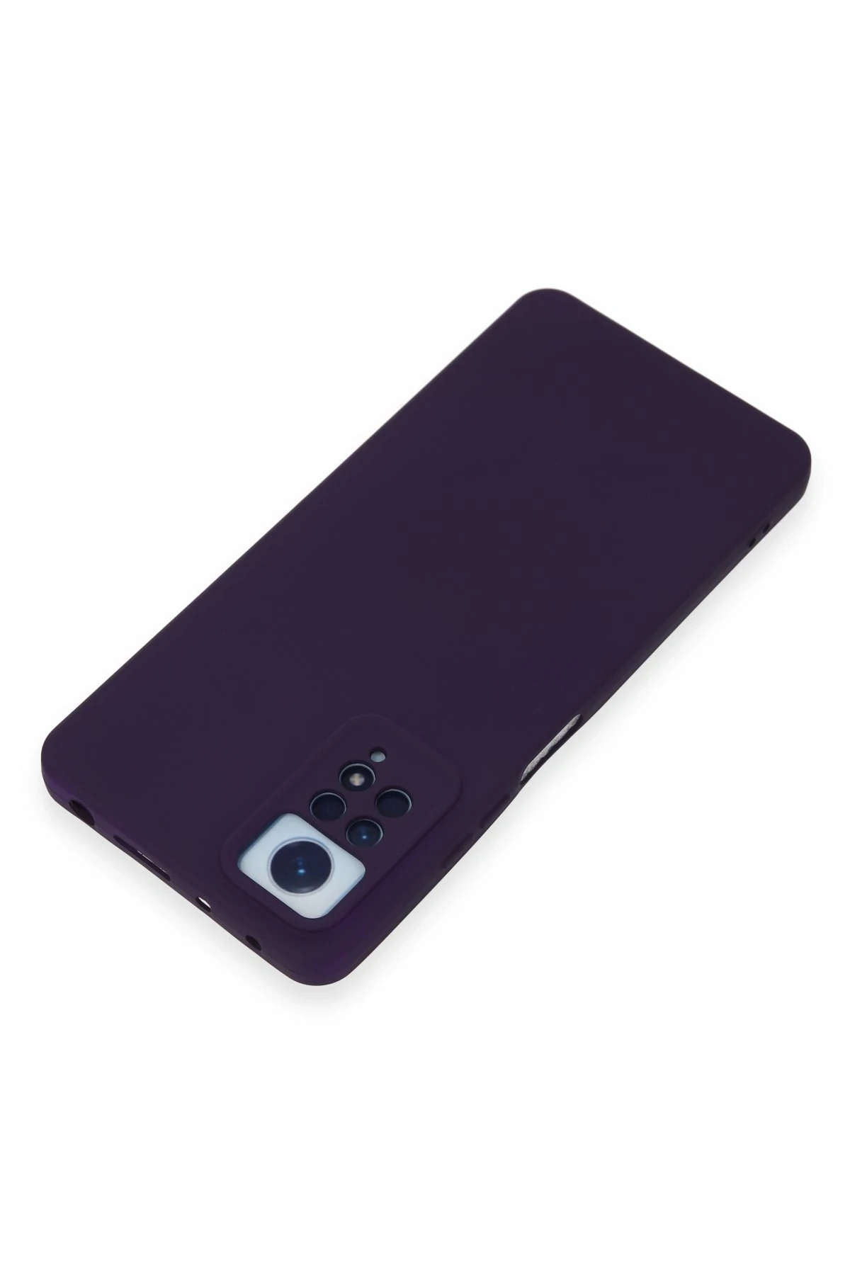 Newface Xiaomi Redmi Note 12 Pro 4G Kılıf Nano içi Kadife Silikon - Mor