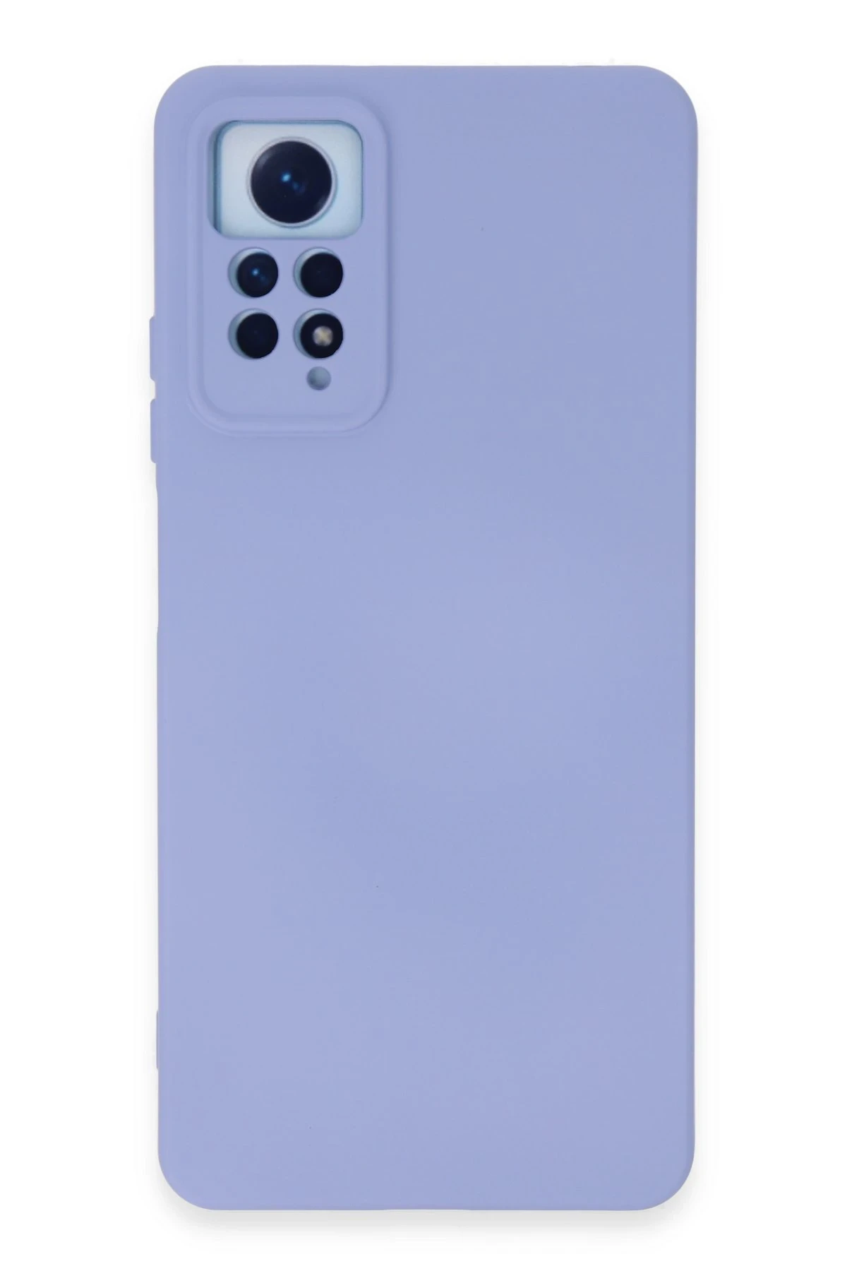 Newface Xiaomi Redmi Note 12 Pro 4G Kılıf Nano içi Kadife Silikon - Lila