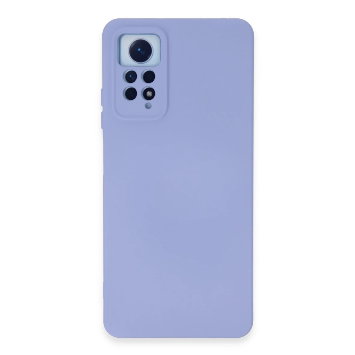 Newface Xiaomi Redmi Note 12 Pro 4G Kılıf Nano içi Kadife Silikon - Lila