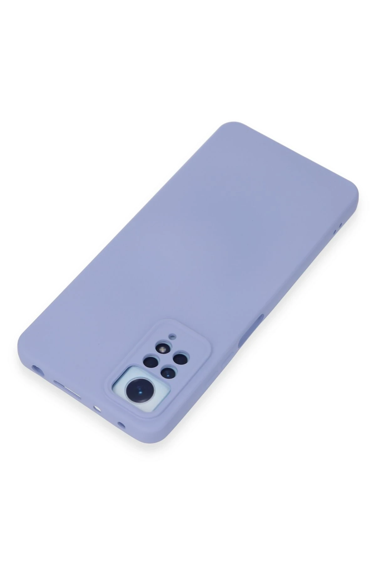 Newface Xiaomi Redmi Note 12 Pro 4G Kılıf Nano içi Kadife Silikon - Lila