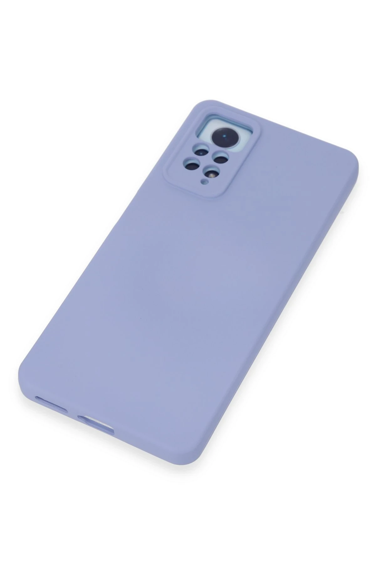 Newface Xiaomi Redmi Note 12 Pro 4G Kılıf Nano içi Kadife Silikon - Lila
