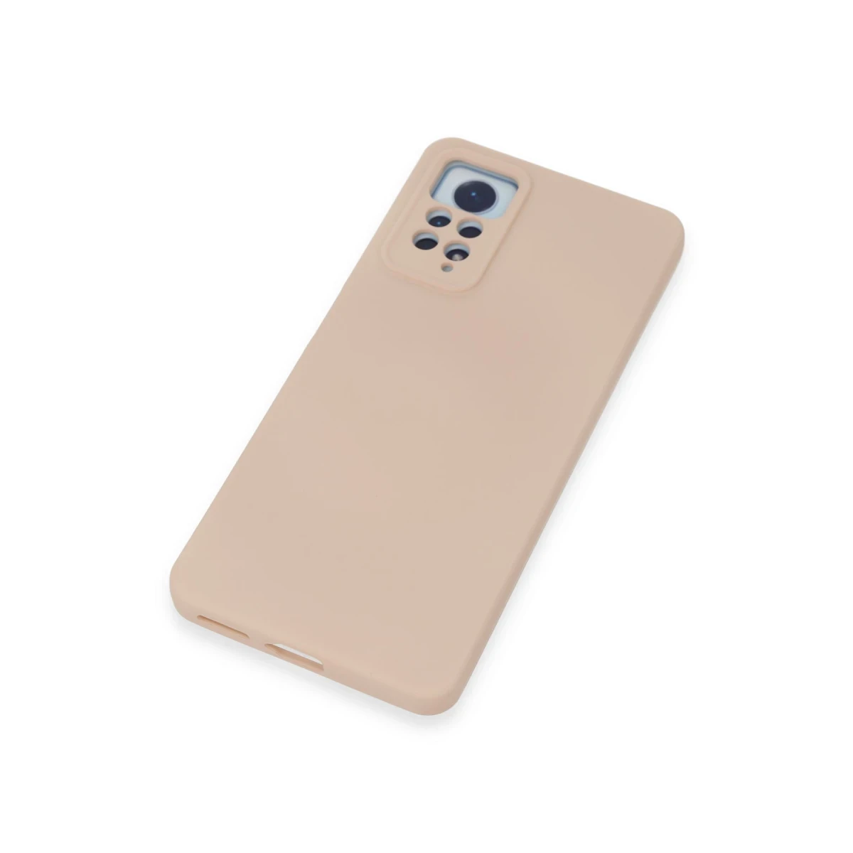 Newface Xiaomi Redmi Note 12 Pro 4G Kılıf Nano içi Kadife Silikon - Pudra
