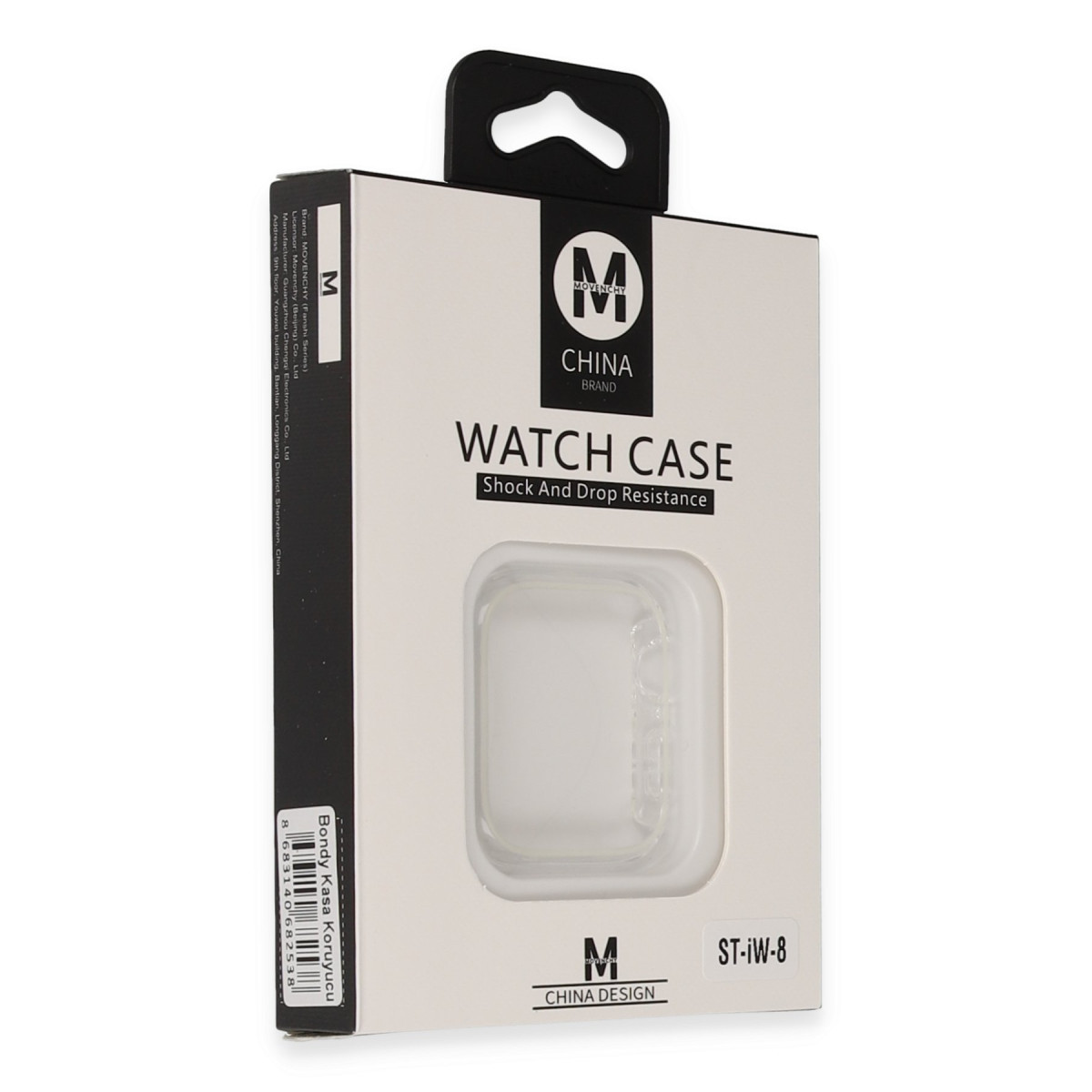 Movenchy Apple Watch Ultra 49mm Bondy Kasa Koruyucu - Beyaz — görsel 3