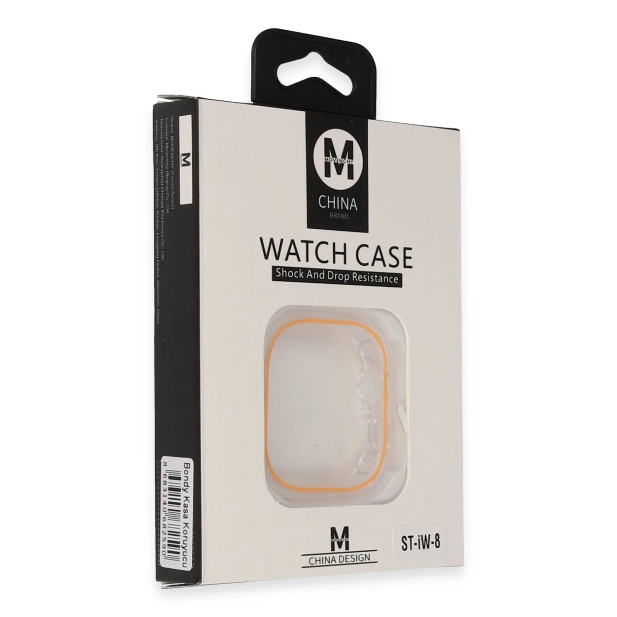 Movenchy Apple Watch Ultra 49mm Bondy Kasa Koruyucu - Turuncu