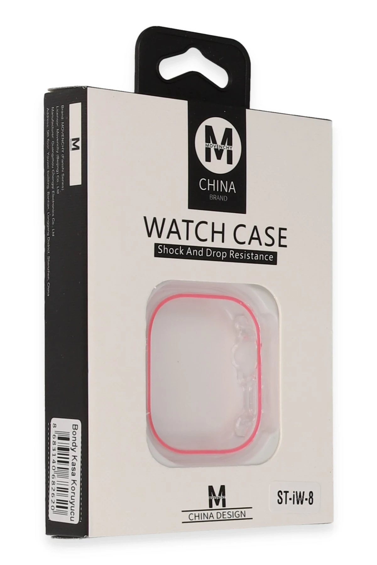 Movenchy Watch Ultra 49mm Bondy Kasa Koruyucu - Pembe
