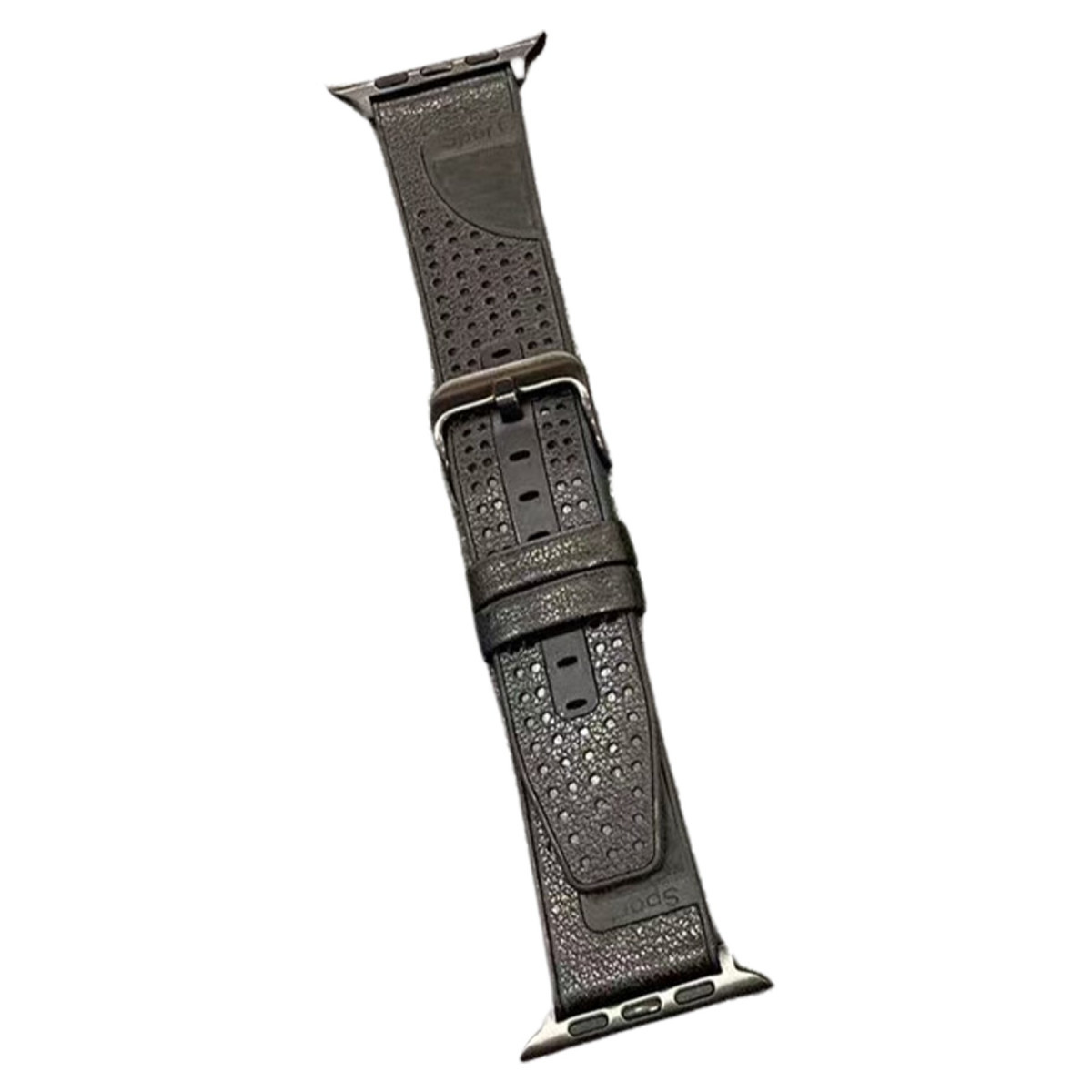 Movenchy Apple Watch 45mm Buff Deri Kordon - Siyah — görsel 5