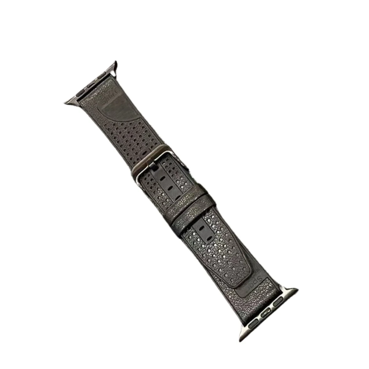Movenchy Apple Watch 45mm Buff Deri Kordon - Siyah — görsel 4