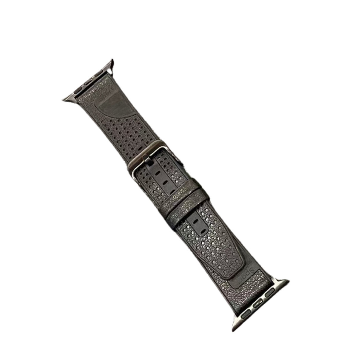 Movenchy Apple Watch 45mm Buff Deri Kordon - Siyah — görsel 6