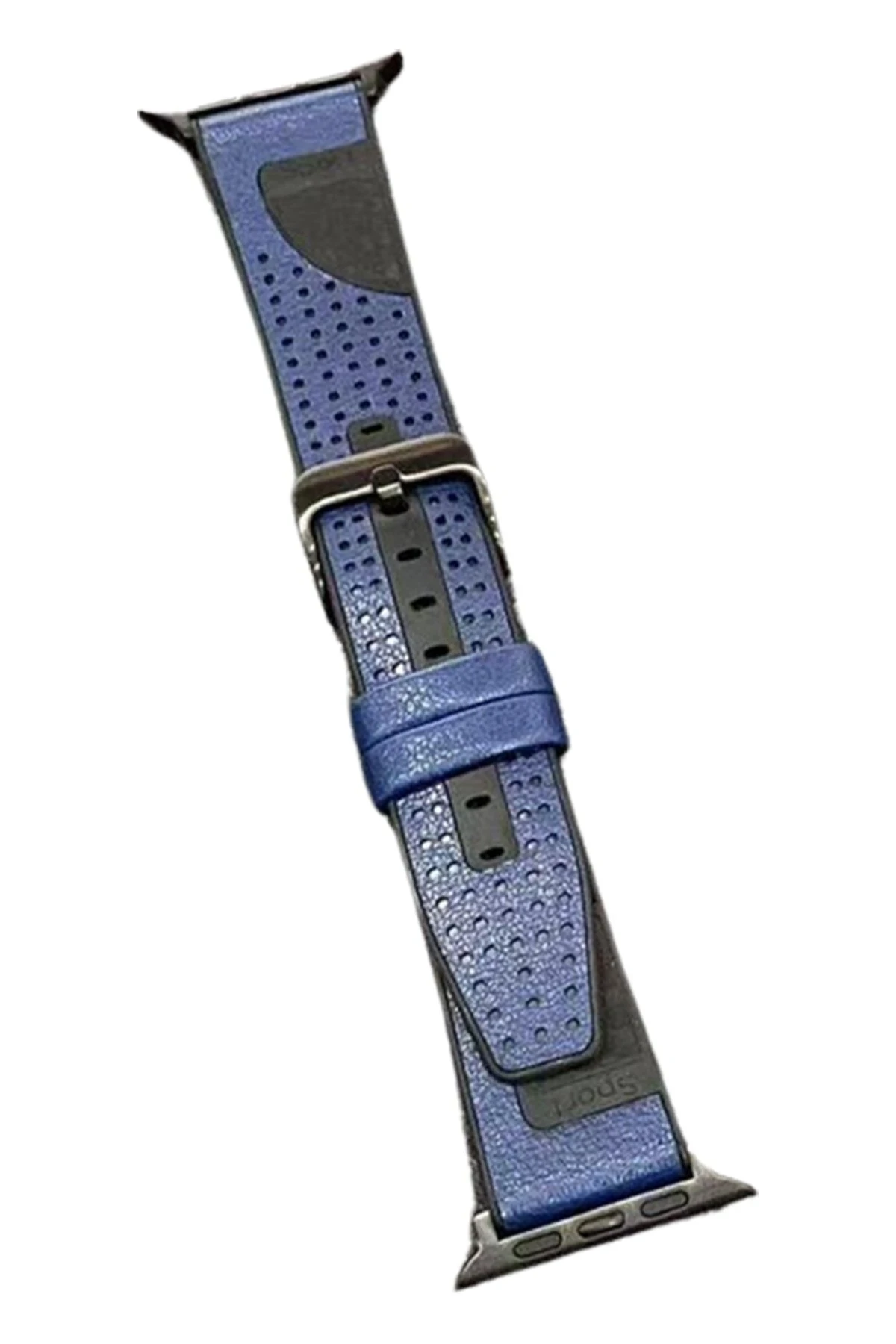 Movenchy Watch 45mm Buff Deri Kordon - Lacivert
