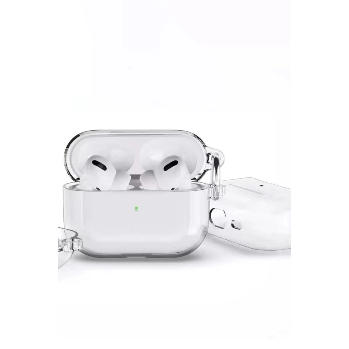 Movenchy Apple Airpods Pro 2 (2.nesil) Shell Kılıf - Şeffaf — görsel 5