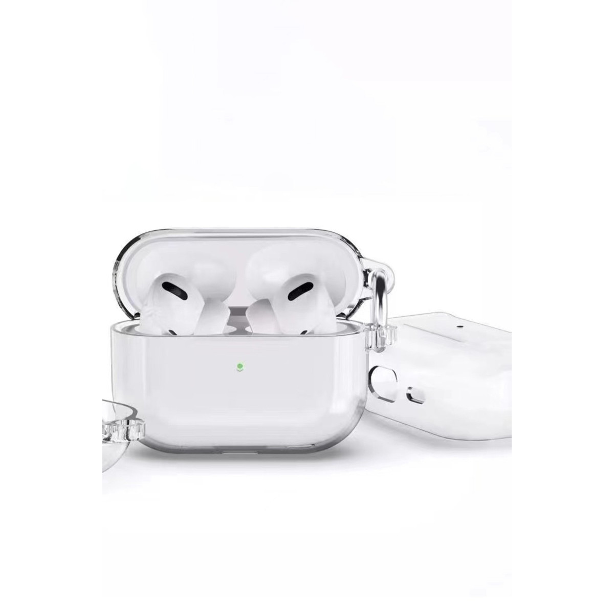 Movenchy Apple Airpods Pro 2 (2.nesil) Shell Kılıf - Şeffaf — görsel 8