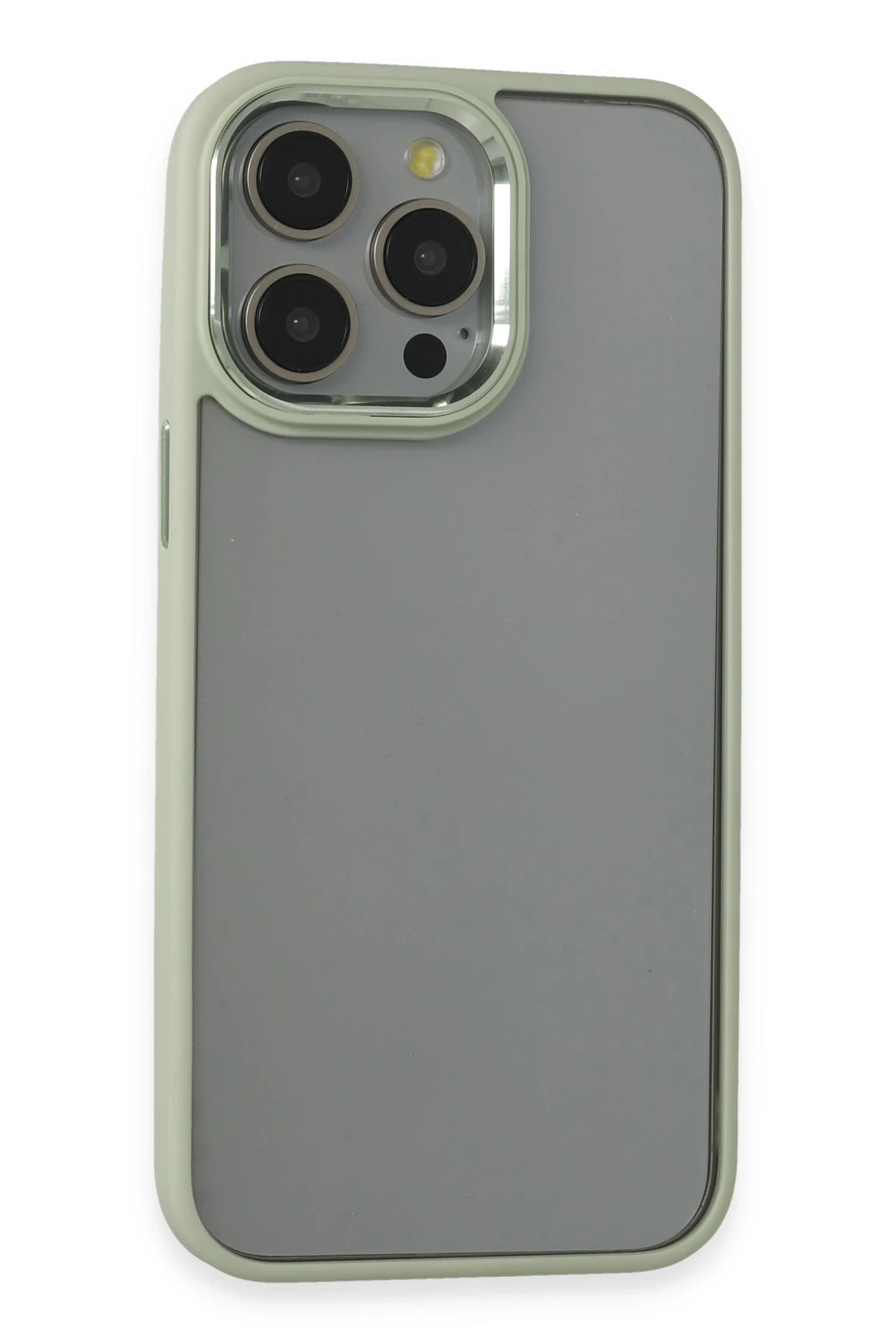 Newface iPhone 14 Pro Max Kılıf Power Silikon - Yeşil