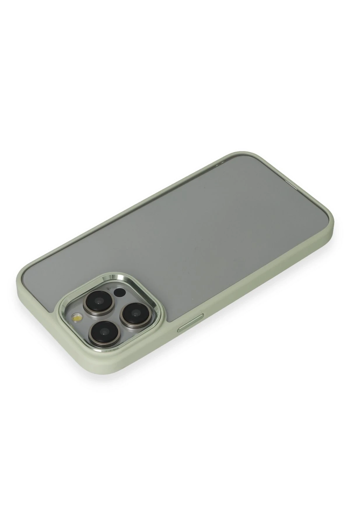 Newface iPhone 14 Pro Max Kılıf Power Silikon - Yeşil