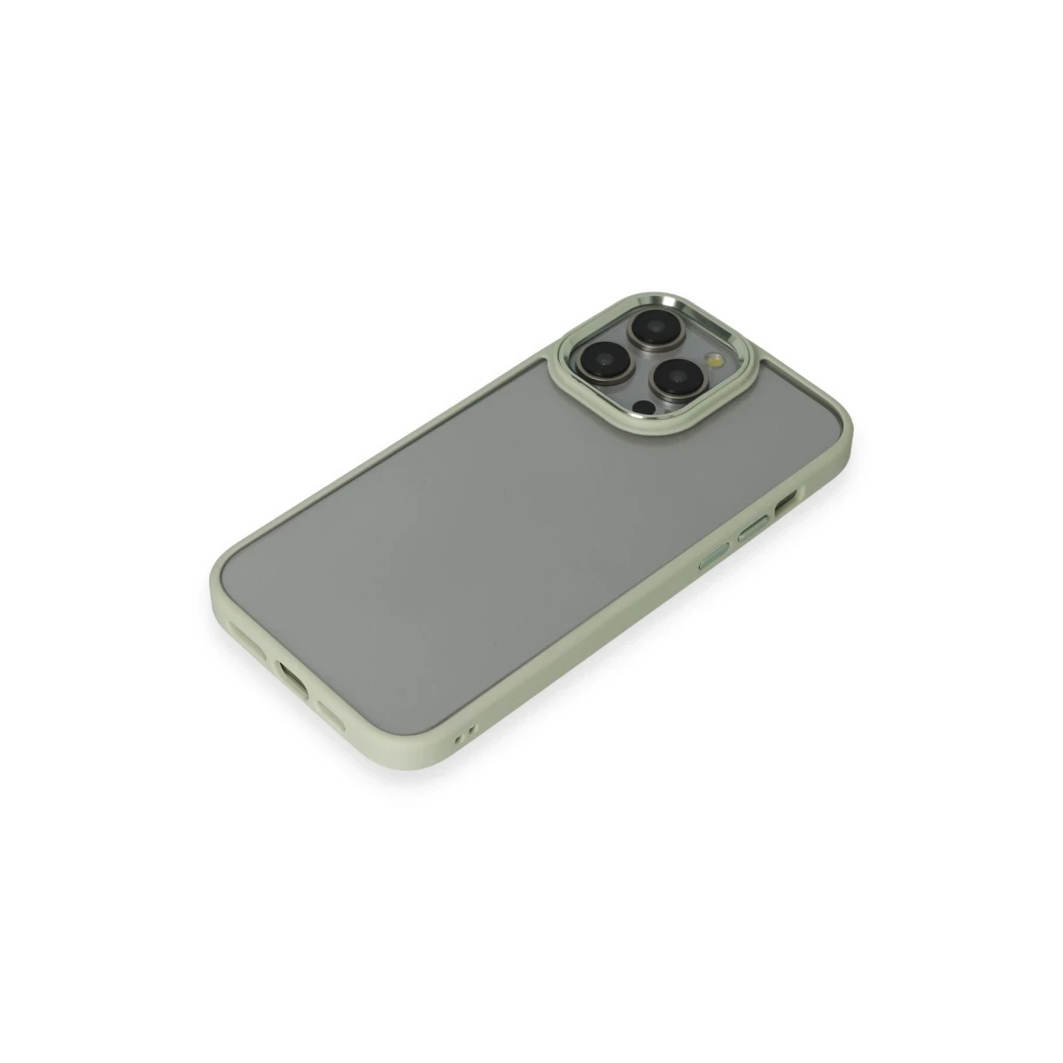 Newface Apple iPhone 14 Pro Max Kılıf Power Silikon - Yeşil