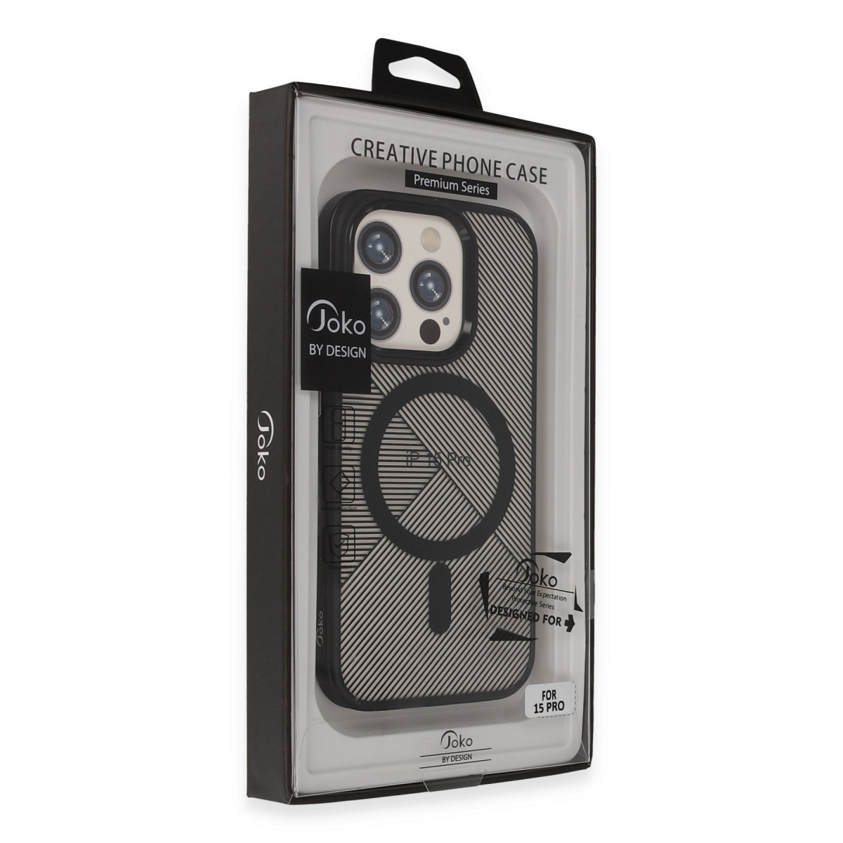 Joko Apple iPhone 13 Pro Max Vito Magsafe Kapak - Siyah — görsel 6