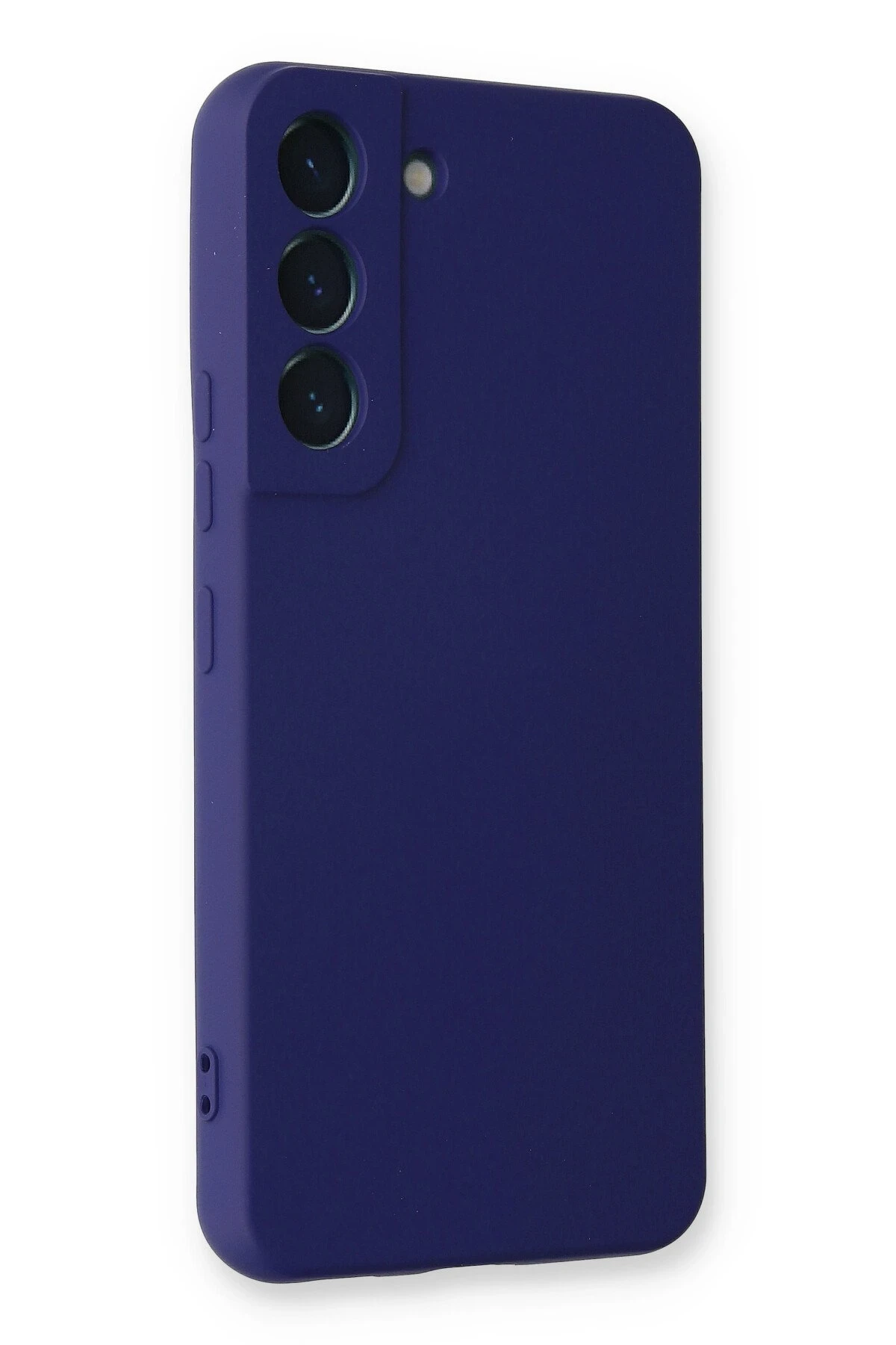 Newface Samsung Galaxy S22 Plus Kılıf Nano içi Kadife Silikon - Mor