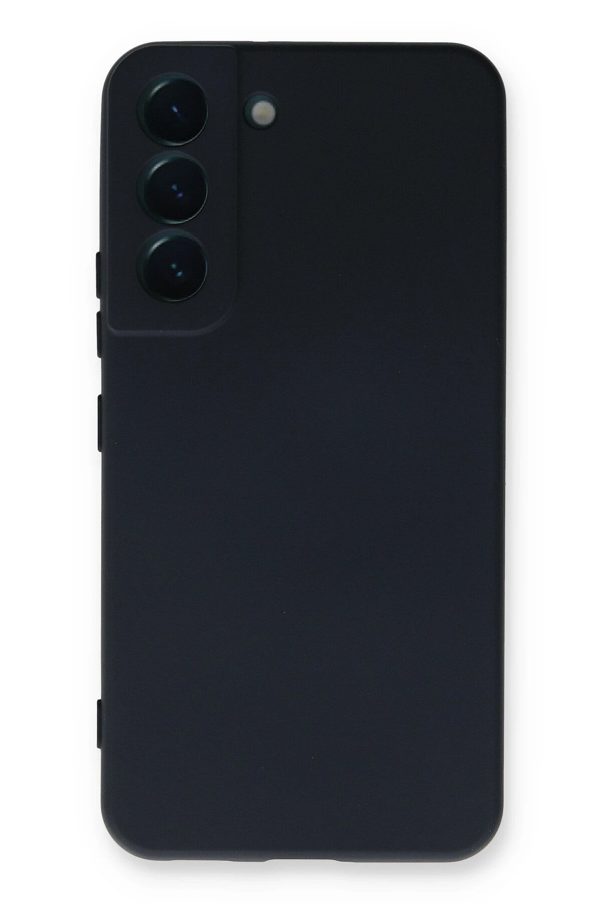 Newface Samsung Galaxy S22 Plus Kılıf Nano içi Kadife Silikon - Lacivert