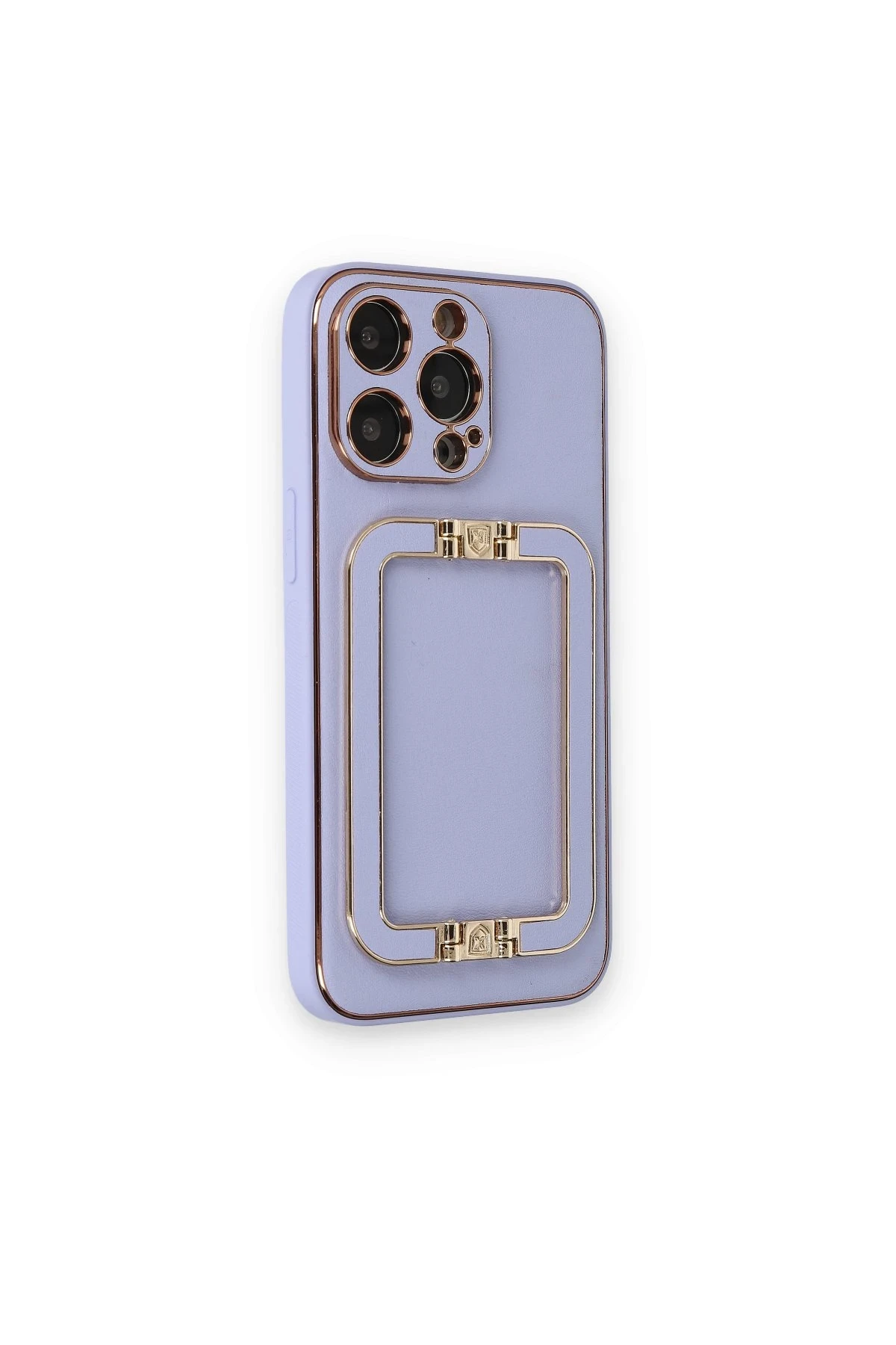 Newface iPhone 14 Pro Kılıf Coco Elit Kapak - Lila