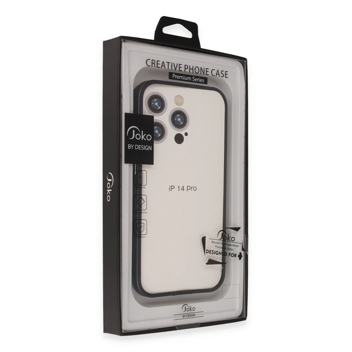Joko Apple iPhone 14 Pro Max Land Bumper Koruma Kapak - Siyah — görsel 4