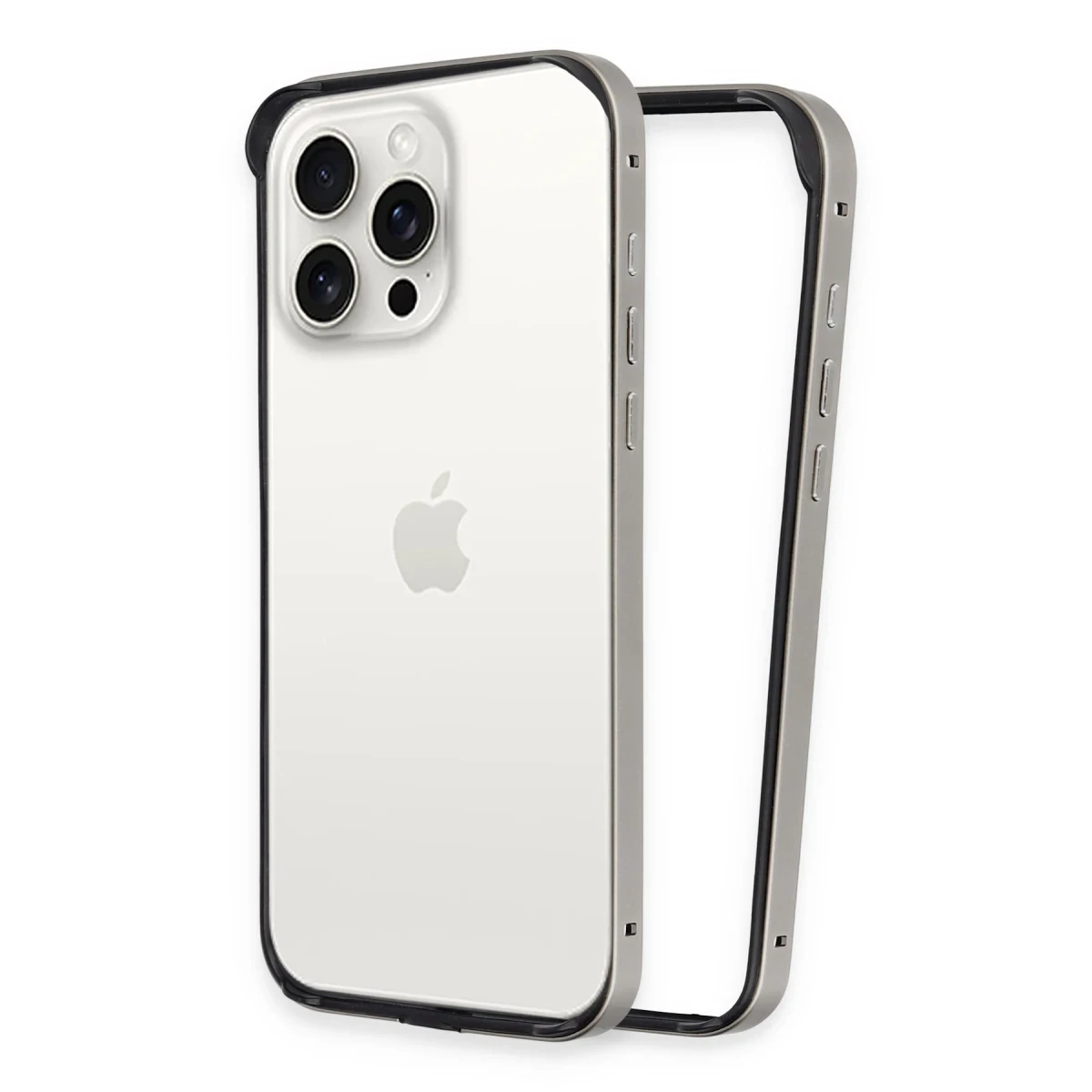 Joko Apple iPhone 14 Pro Max Land Bumper Koruma Kapak - Titan Gri