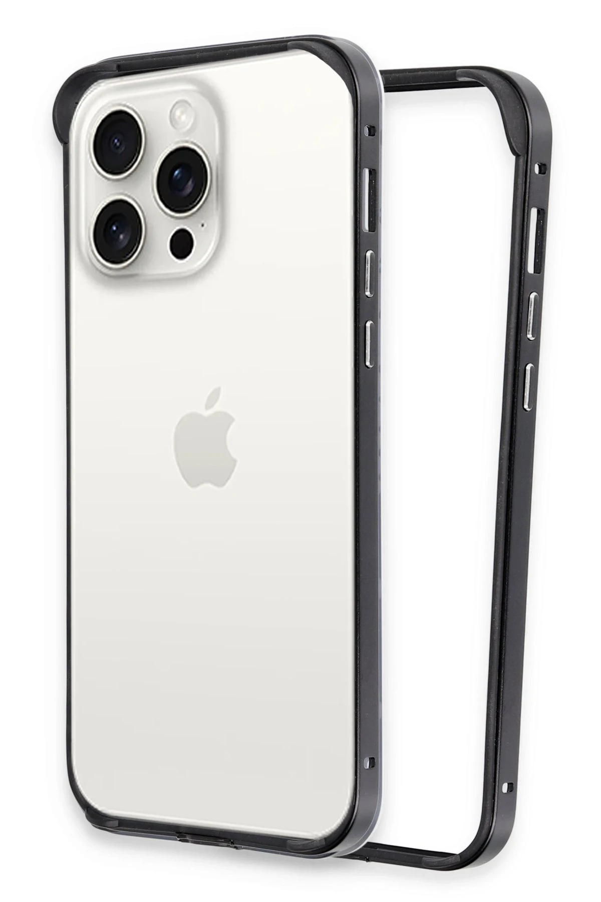 Joko iPhone 15 Pro Land Bumper Koruma Kapak - Siyah