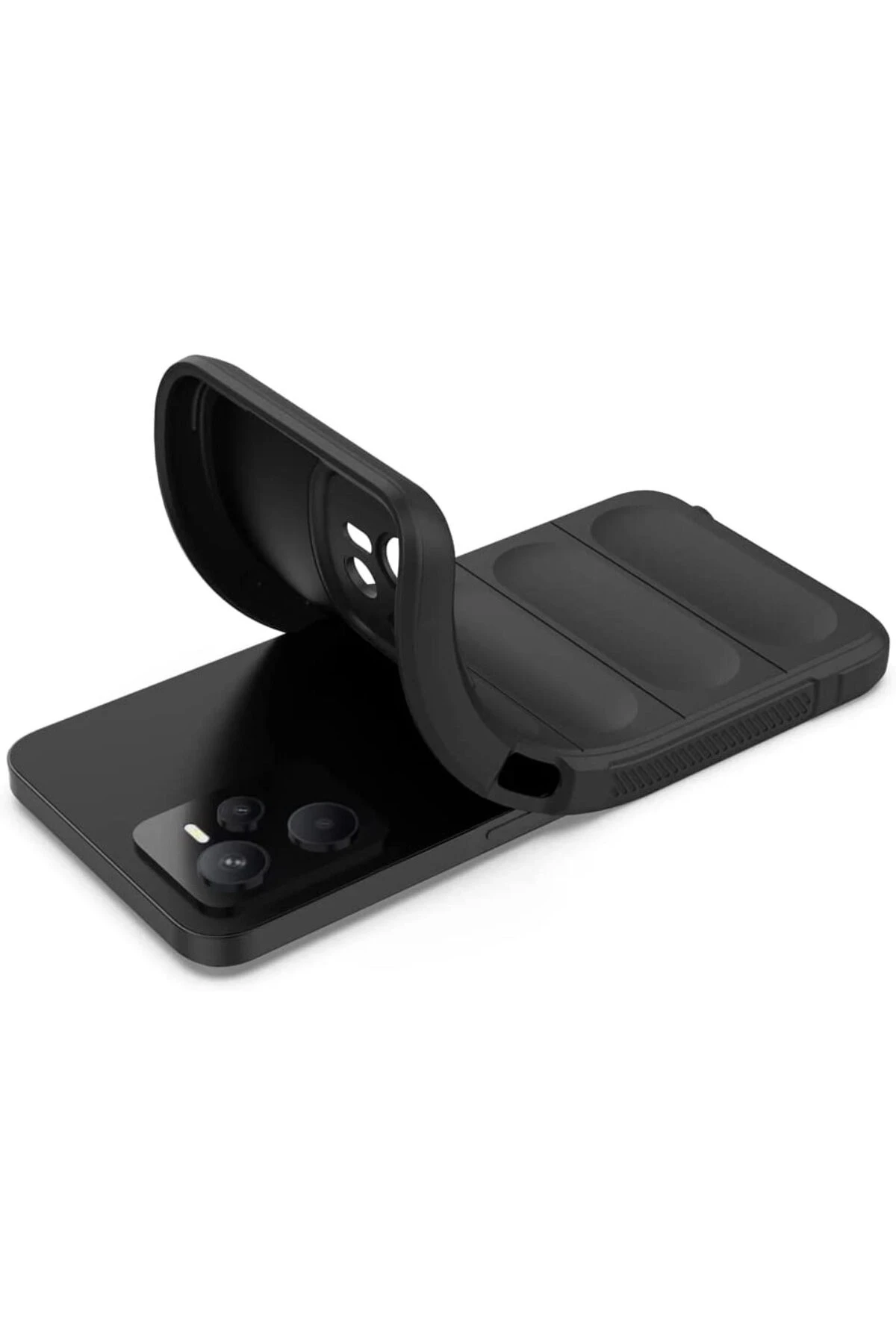 Newface Realme C35 Kılıf Optimum Silikon - Siyah