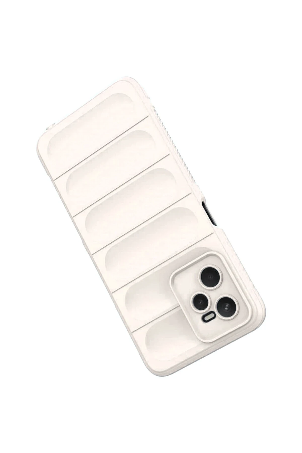 Newface Realme C35 Kılıf Optimum Silikon - Krem