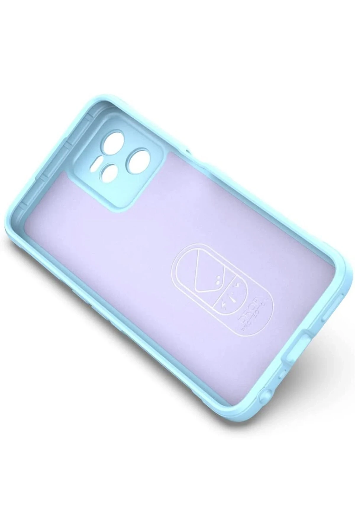 Newface Realme C35 Kılıf Optimum Silikon - Sky Blue