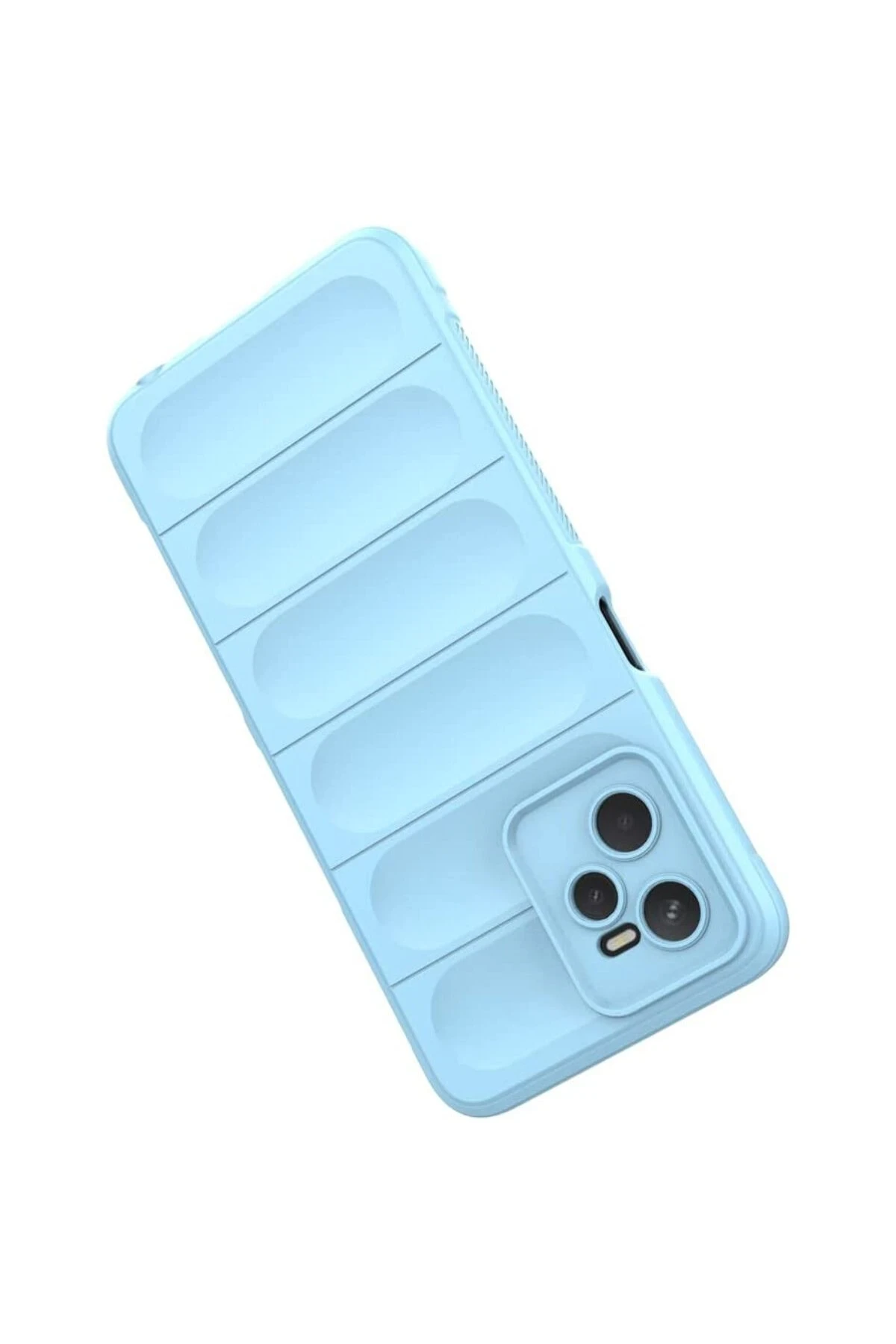Newface Realme C35 Kılıf Optimum Silikon - Sky Blue