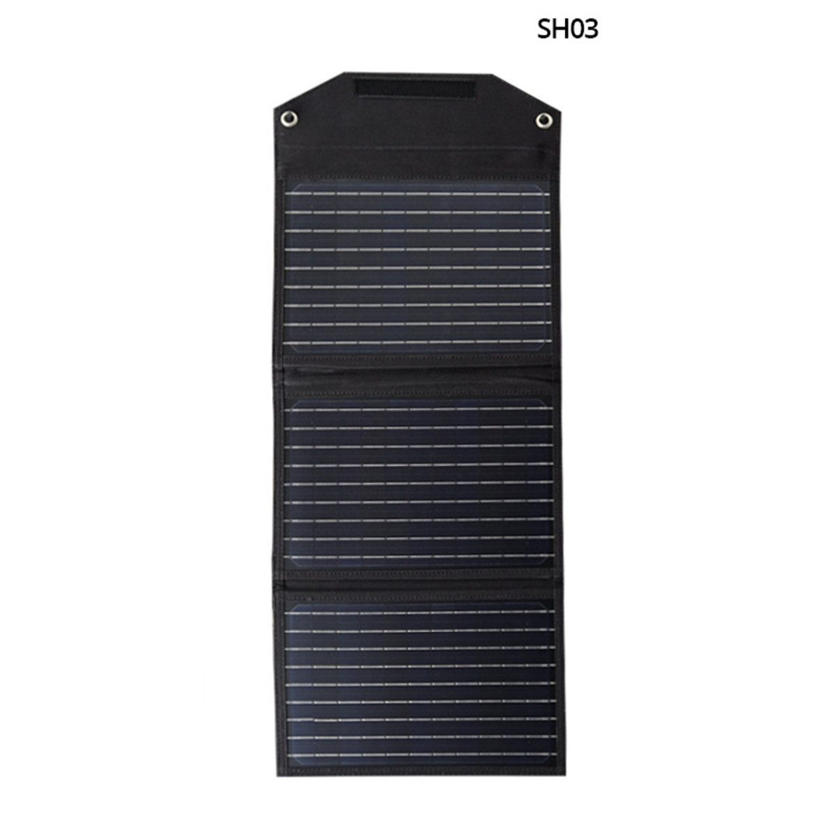 Konfulon SH-03 30W Hızlı Şarj Taşınabilir Güneş Enerji Paneli Şarj İstasyonu - Siyah — görsel 8