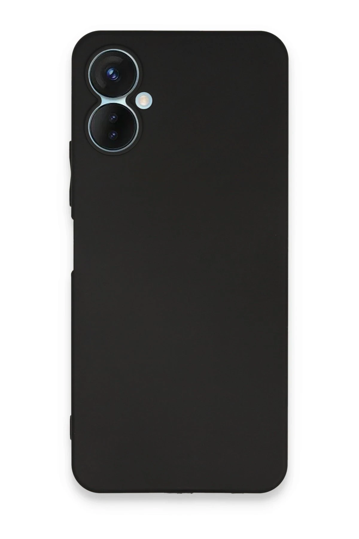 Newface Tecno Spark 9 Pro Kılıf First Silikon - Siyah