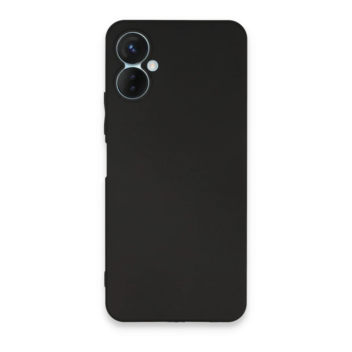 Newface Tecno Spark 9 Pro Kılıf First Silikon - Siyah