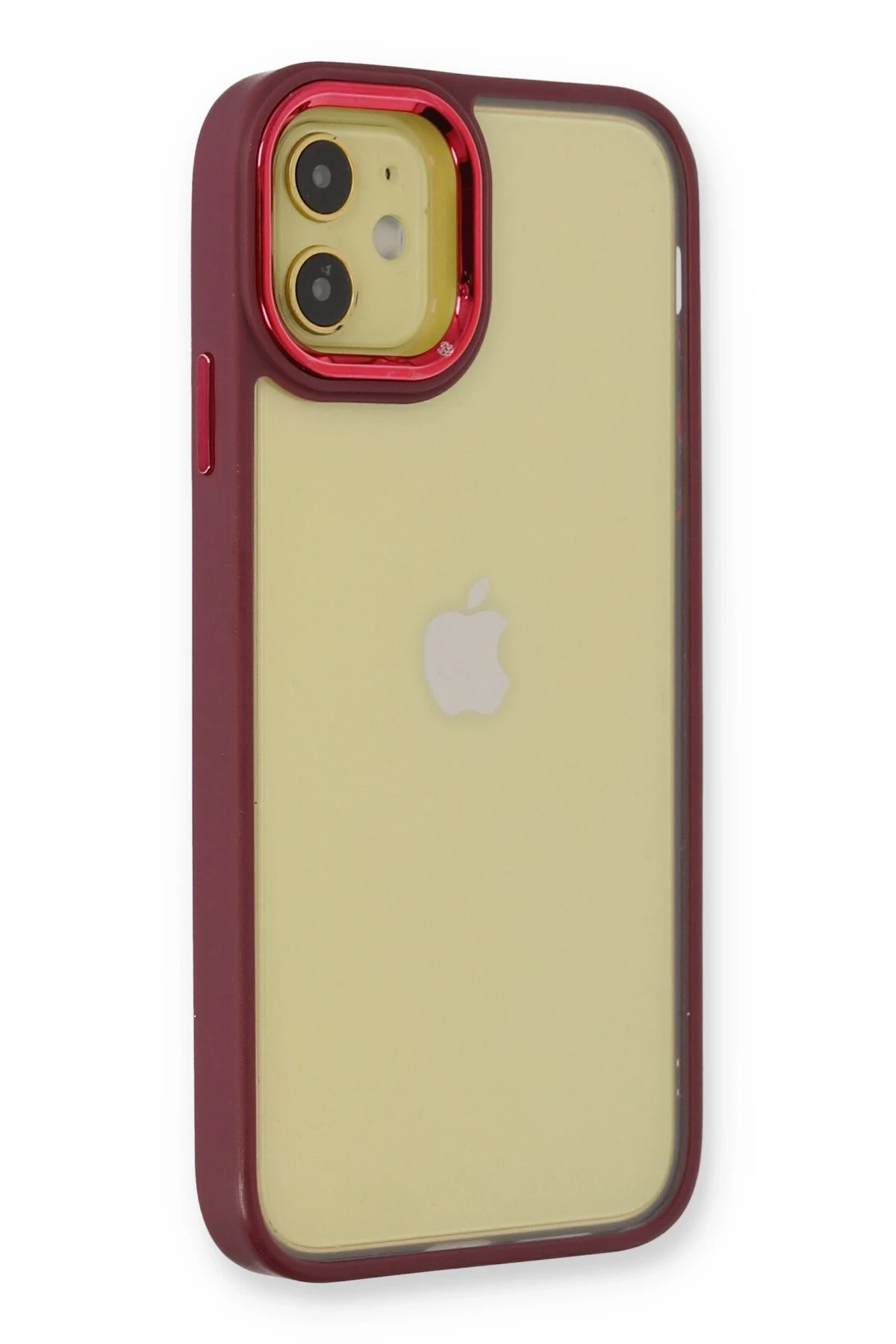 Newface iPhone 12 Kılıf Dora Kapak - Kırmızı