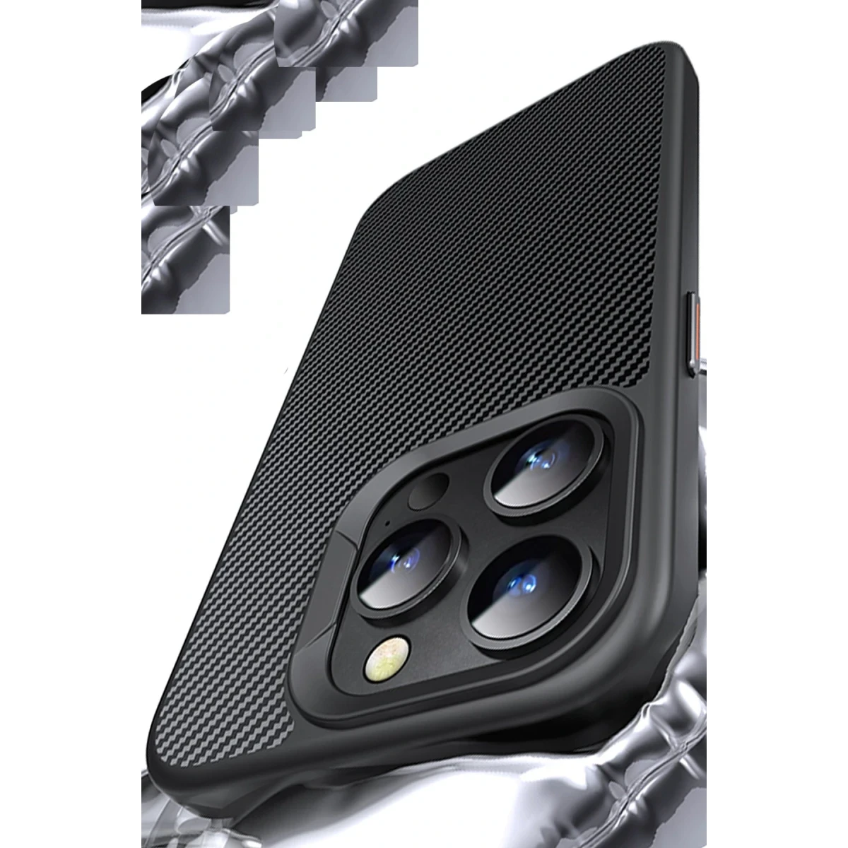 Joko Apple iPhone 14 Pro Max Dart Karbon Magsafe Kapak - Siyah — görsel 5