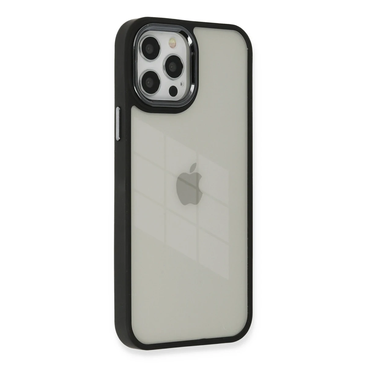 Newface Apple iPhone 12 Pro Max Kılıf Dora Kapak - Siyah