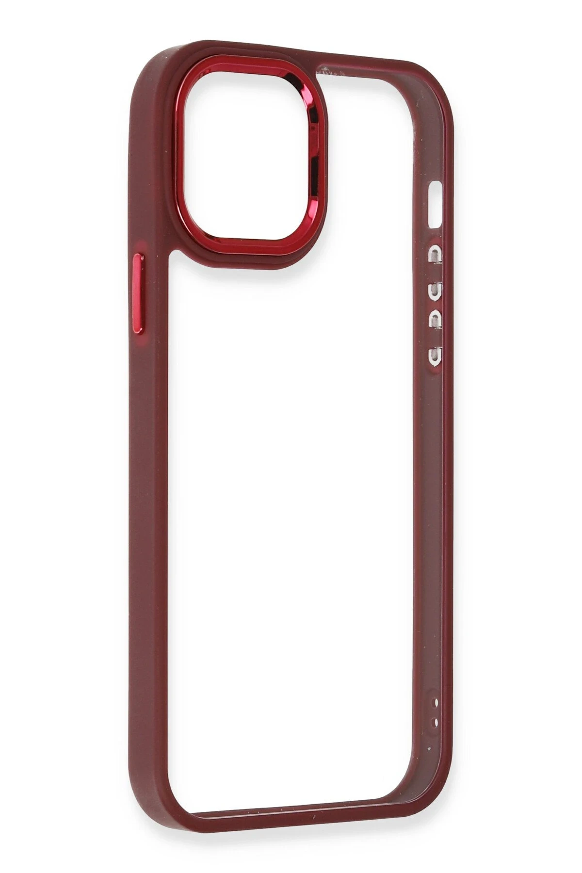 Newface iPhone 12 Pro Max Kılıf Dora Kapak - Kırmızı