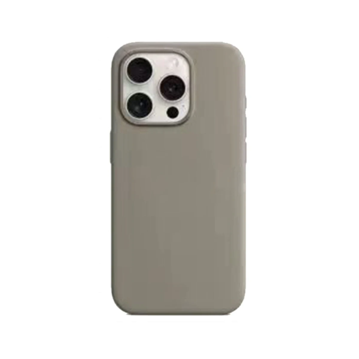 URR Apple iPhone 15 Pro Liquid Silikon Kapak - Titan Gri