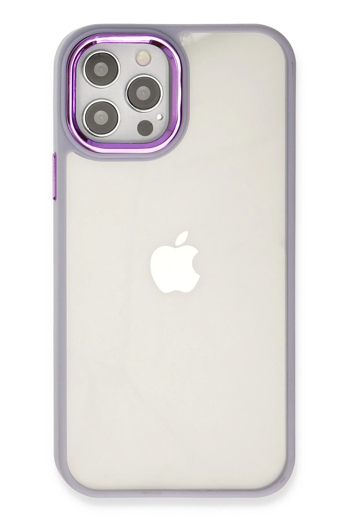 Newface iPhone 12 Pro Max Kılıf Dora Kapak - Lila