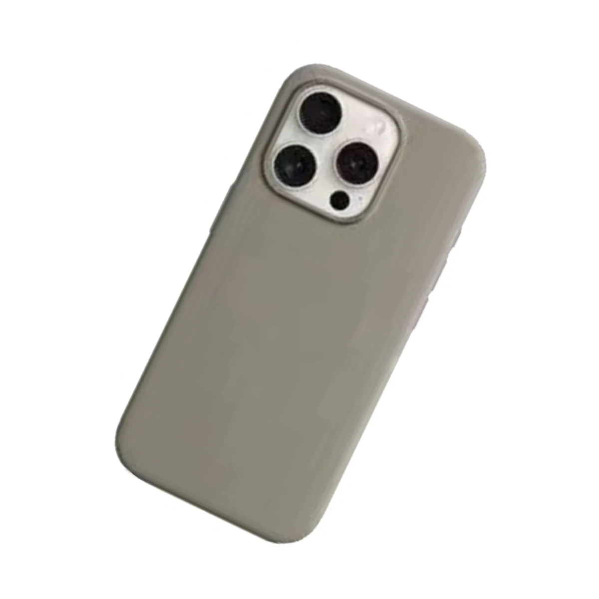 URR Apple iPhone 15 Pro Max Liquid Silikon Kapak - Titan Gri