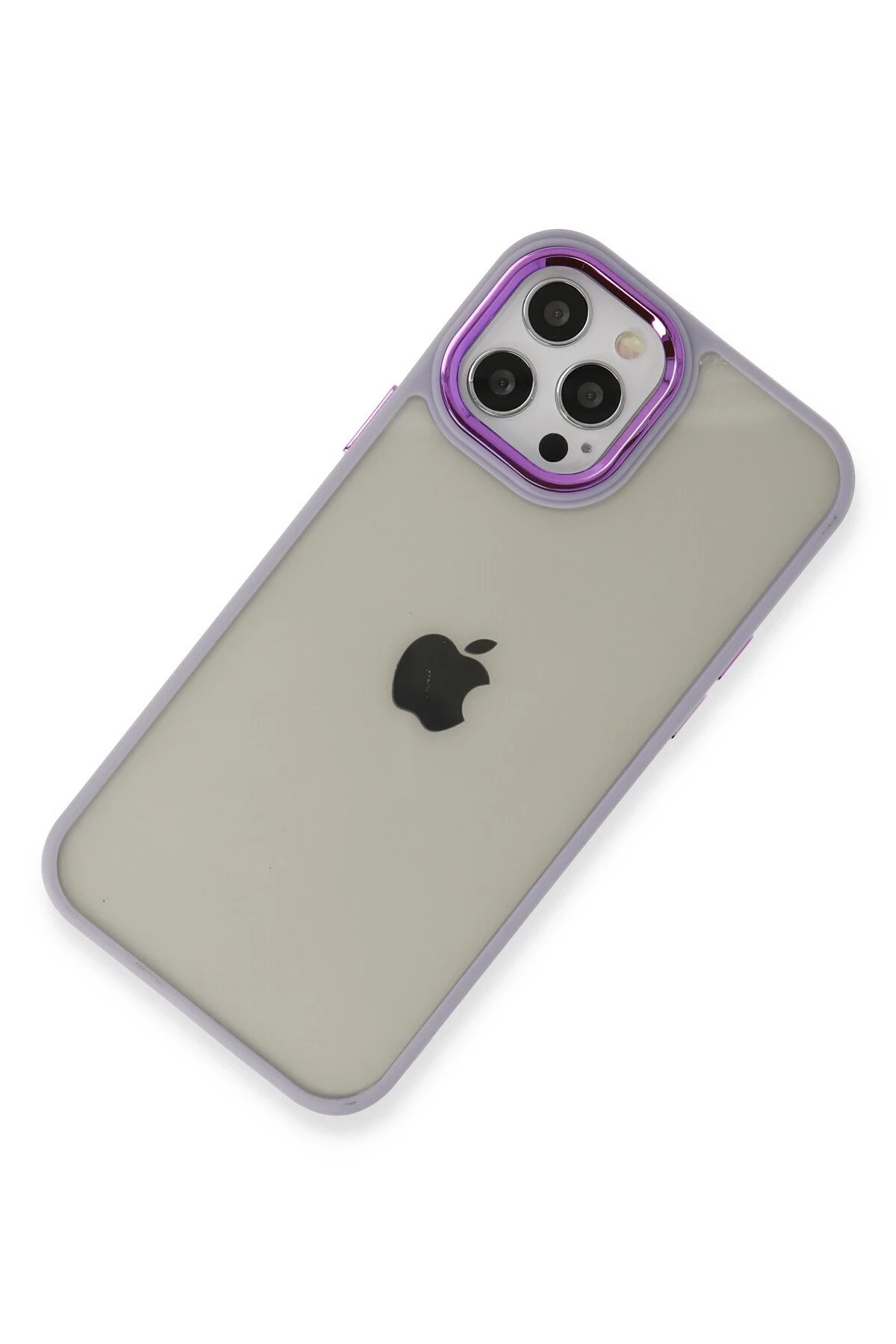 Newface iPhone 12 Pro Max Kılıf Dora Kapak - Lila