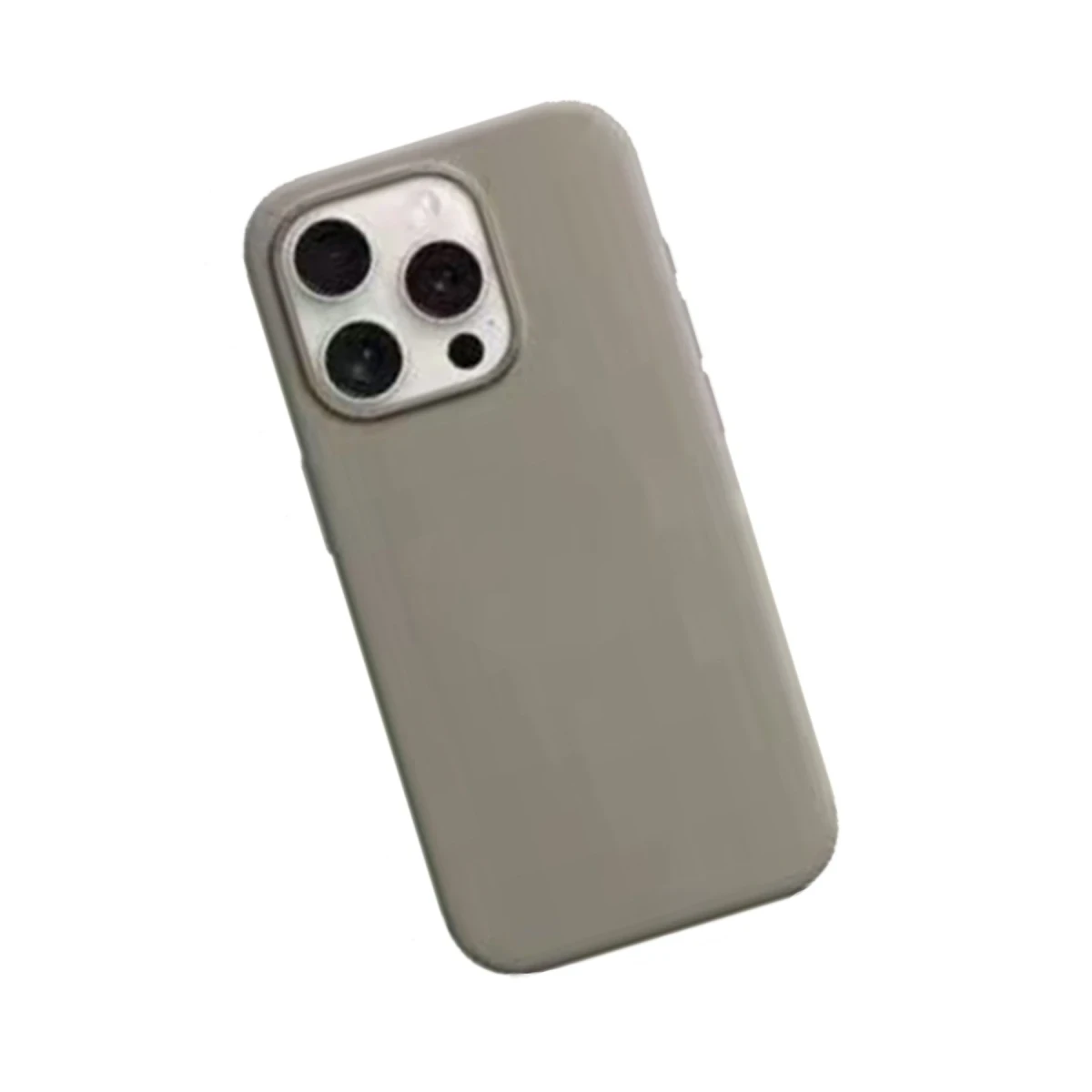 URR Apple iPhone 15 Pro Max Liquid Silikon Kapak - Titan Gri