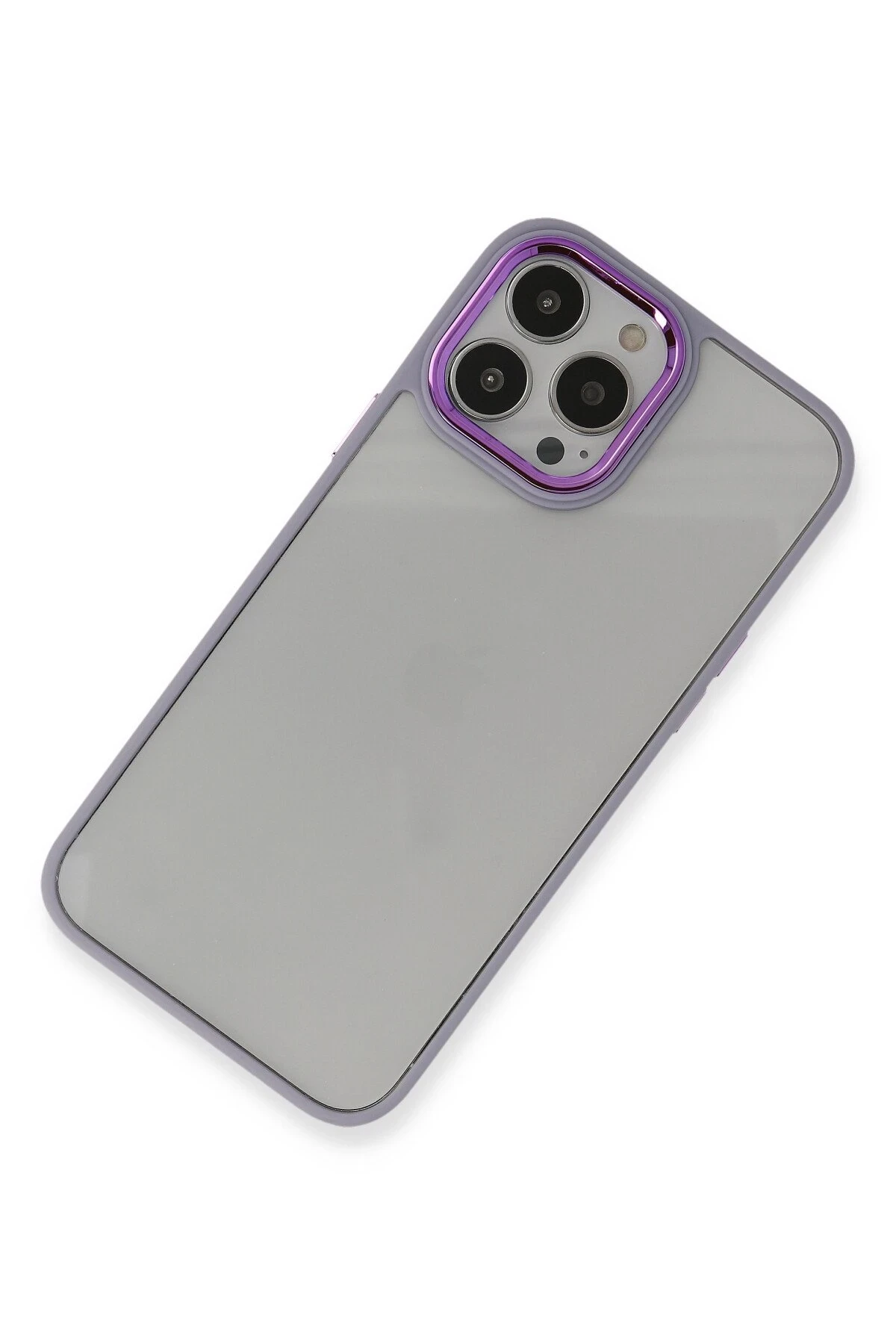 Newface iPhone 13 Pro Kılıf Dora Kapak - Lila