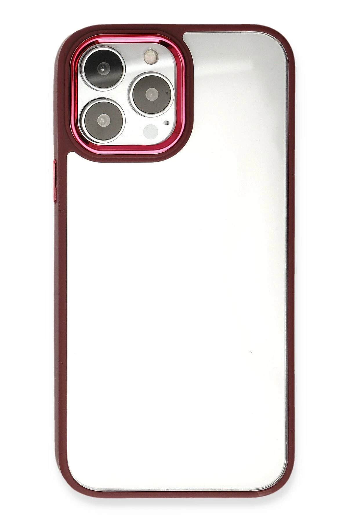 Newface iPhone 13 Pro Max Kılıf Dora Kapak - Kırmızı