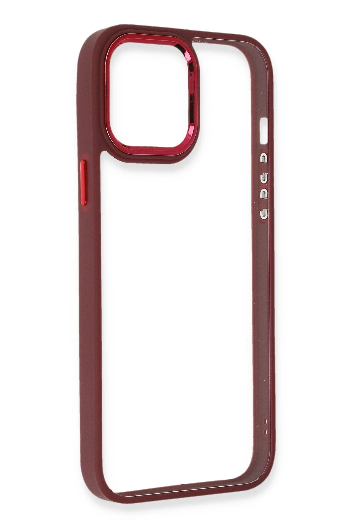 Newface iPhone 13 Pro Max Kılıf Dora Kapak - Kırmızı