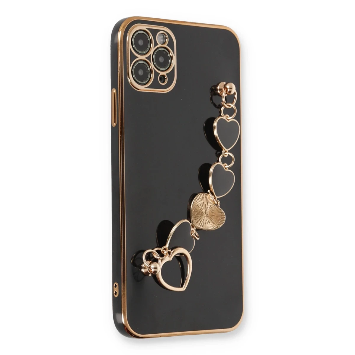 Newface Apple iPhone 11 Pro Kılıf Esila Silikon - Siyah
