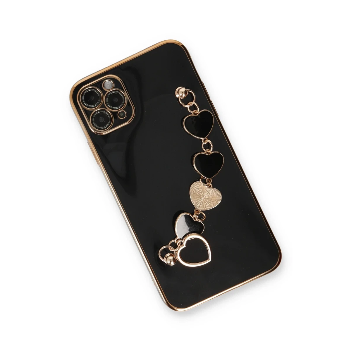 Newface Apple iPhone 11 Pro Kılıf Esila Silikon - Siyah