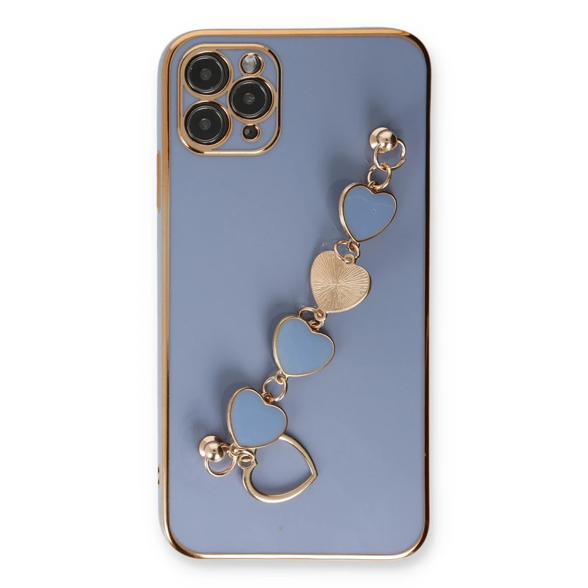 Newface Apple iPhone 11 Pro Kılıf Esila Silikon - Gri
