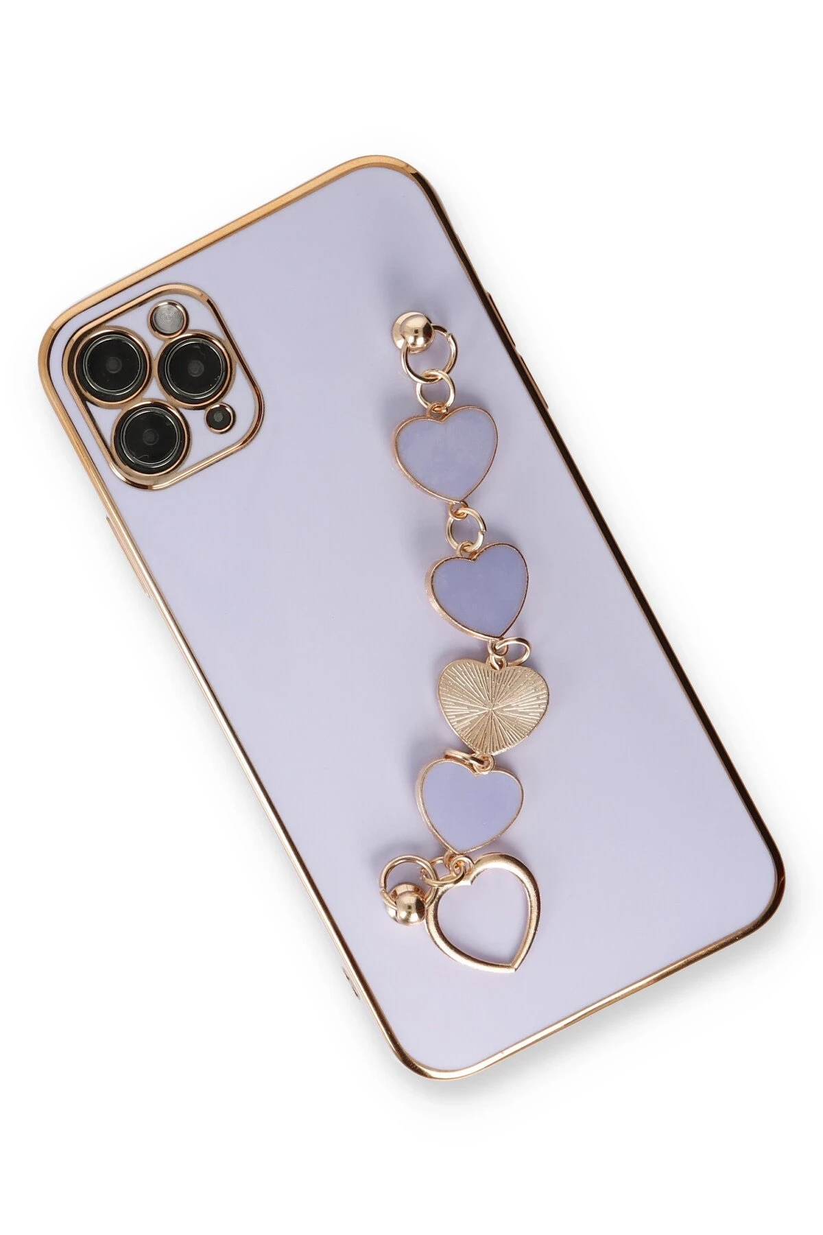 Newface iPhone 11 Pro Kılıf Esila Silikon - Lila