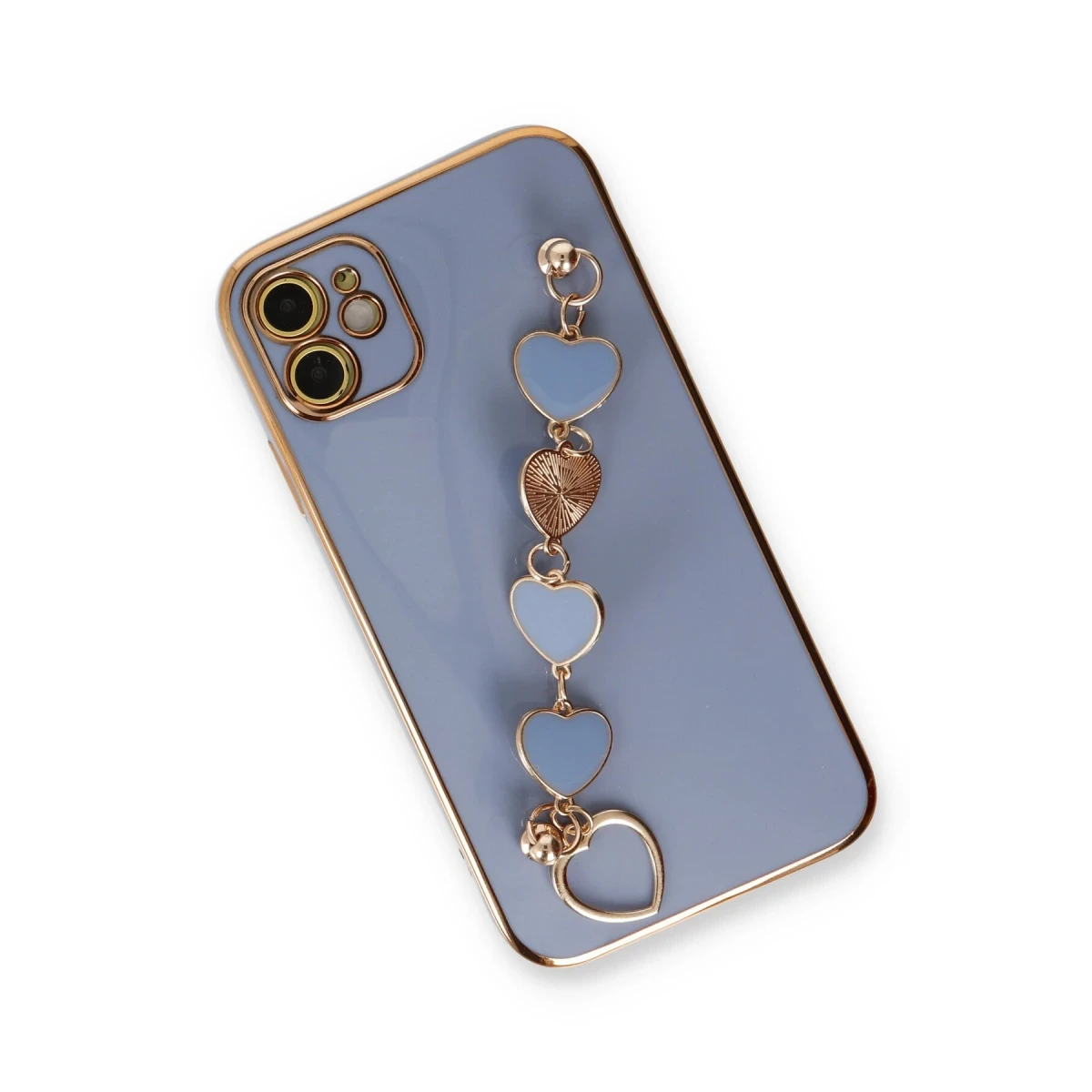 Newface Apple iPhone 12 Kılıf Esila Silikon - Gri