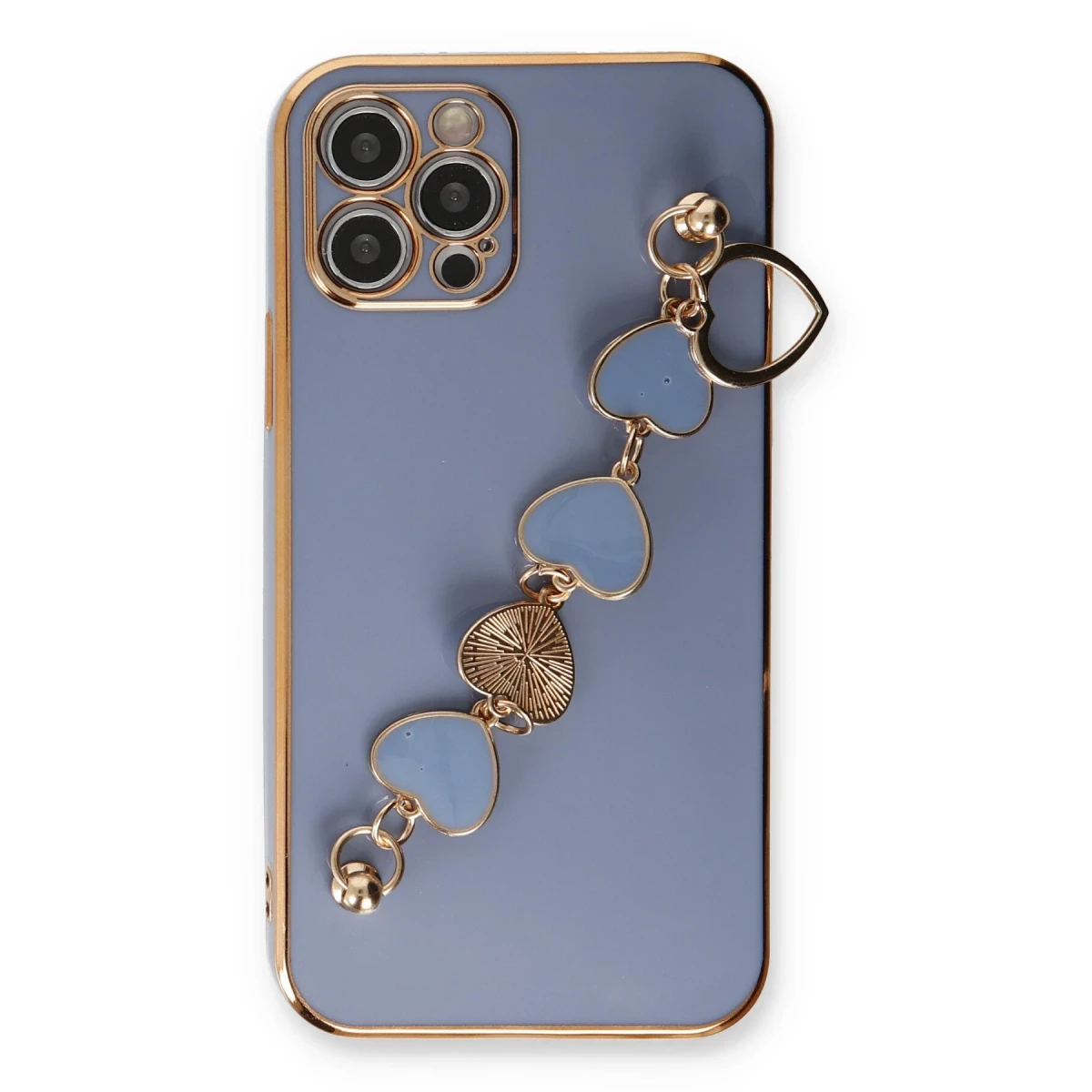 Newface Apple iPhone 12 Pro Kılıf Esila Silikon - Gri